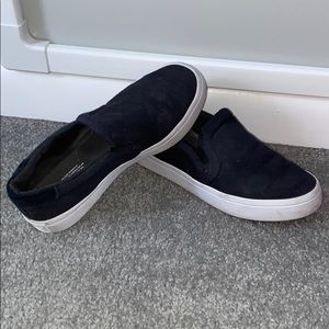 Adidas Black Slip On Sneakers